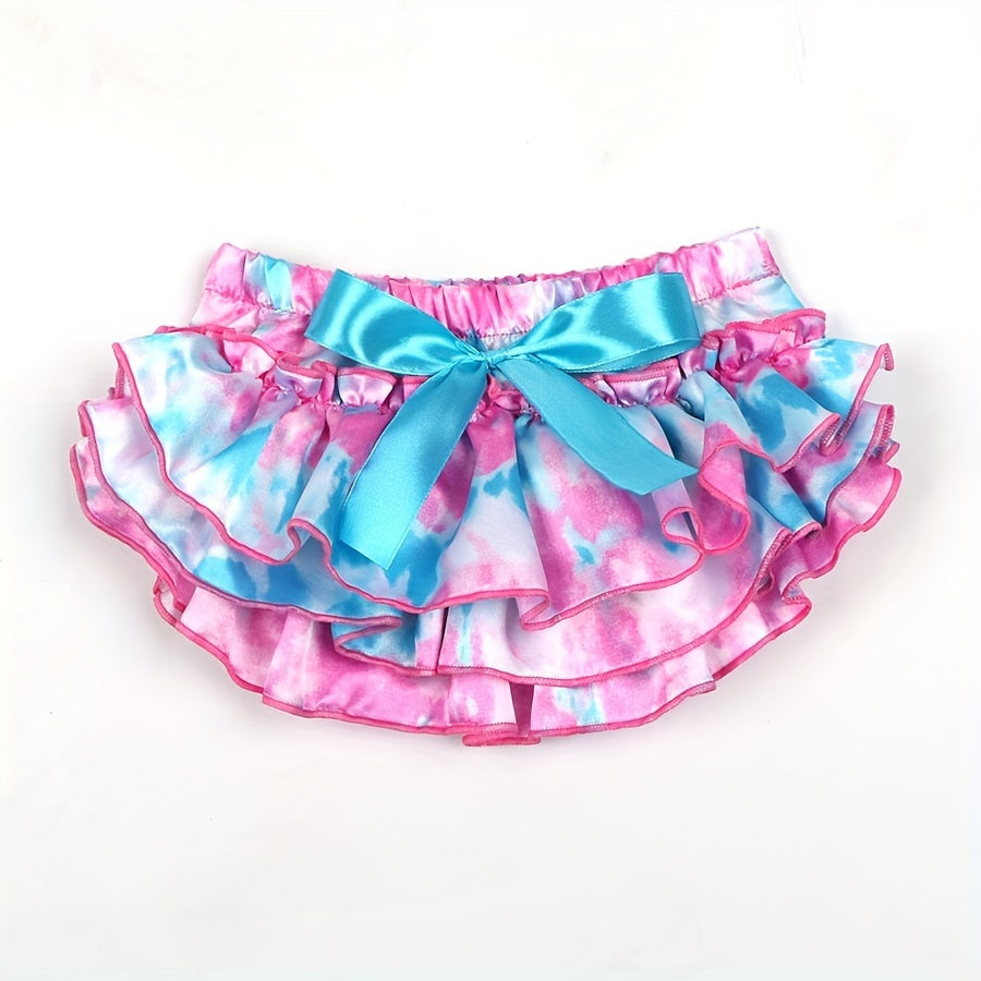 Baby Shorts Ruffles Satin PP Pants Set Newborn Photography Props