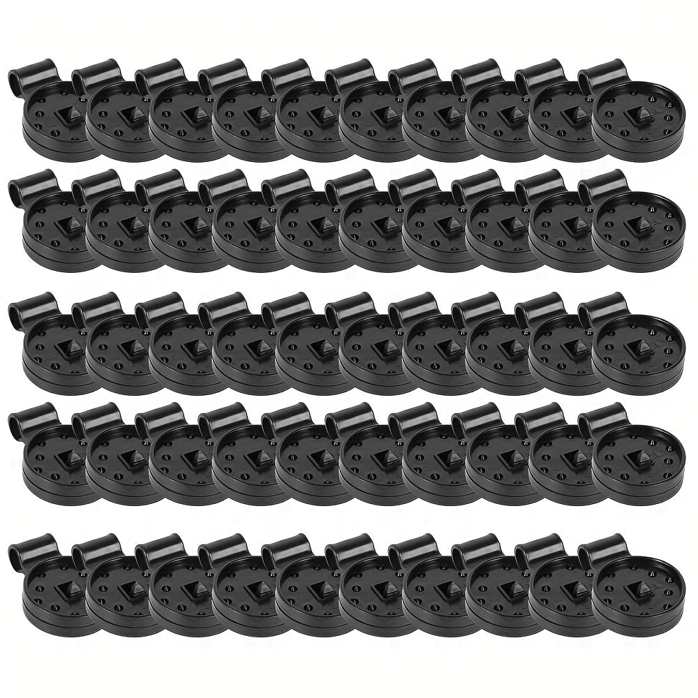 50 Heavy Duty Lock Grips Shade Cloth Plastic Clips Greenhouse Clamp