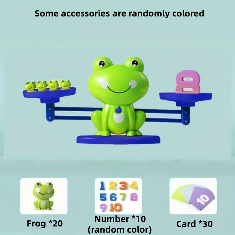 Kids' Frog Balance Scale Toy Learning Game Gift