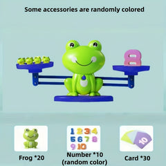 Kids' Frog Balance Scale Toy Learning Game Gift