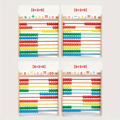 Colorful Wooden Abacus Math Game Educational Toy