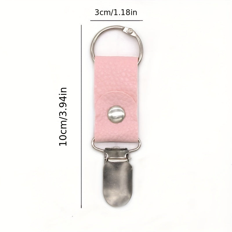 PU Leather Hat Clip for Travel Handbag Backpack Luggage Hat Holder