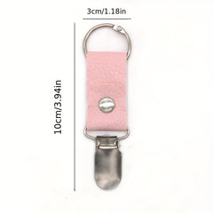 PU Leather Hat Clip for Travel Handbag Backpack Luggage Hat Holder