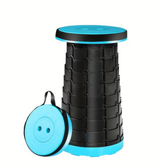 Portable Folding Stool Lightweight Plastic Stool With Carry Bag