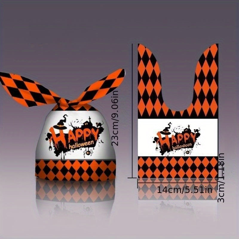 5 Pcs Cartoon Halloween Storage Pouch Candy Bags
