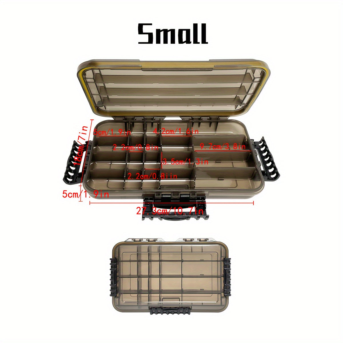 Waterproof Parts Storage Box Small Tool Organizer Plastic Household Screw Box