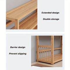Stylish Student Desktop Bookshelf for Home Office Dormitory