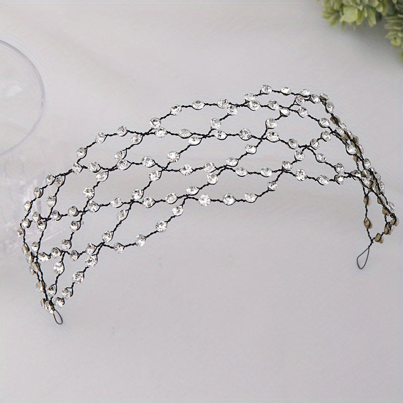 Rhinestone Head Piece Head Jewelry Bridal Headdress Wedding Hair Accessories