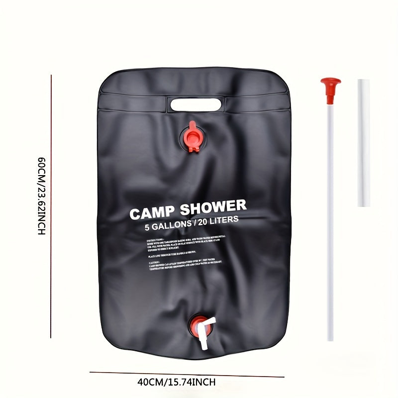 Foldable Lightweight Outdoor Solar Shower