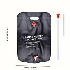 Foldable Lightweight Outdoor Solar Shower