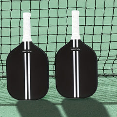 Carbon Fiber Pickleball Paddle Set with Grips & Bag