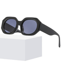 Y2K Geometric Sunglasses UV400 With Case