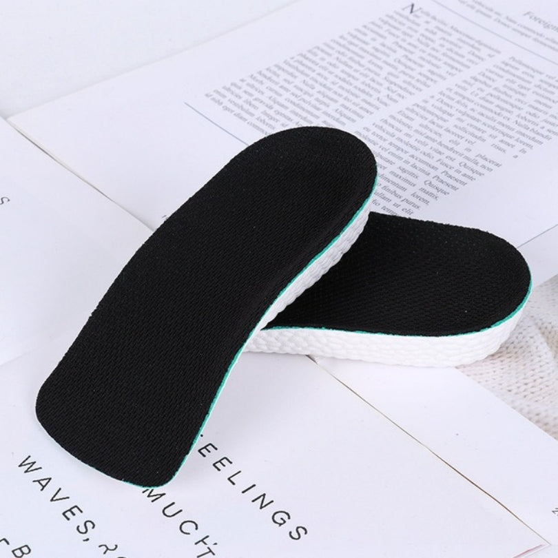 Breathable Half Insoles Heighten Heel Insert Shoe Pads Unisex Shoe Cushion