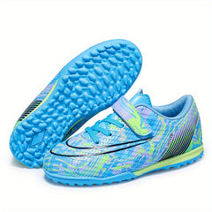 Youth Soccer Cleats AG Football Shoes - Anti-Skid & Wear-Resistan