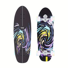 Land Surfing Board S6 Spring Bridge Skateboard Beginner Slip Floor