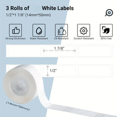 Thermal Label Printer Paper 2.25 in, Self Adhesive