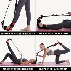 Yoga Stretch Belt Segmented Adjustment Elastic Belt