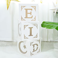 Ramadan Hollow Box Party Decor and Accessories