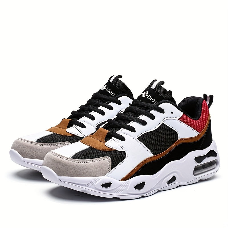 Women's Air Cushion Running Shoes Lace Up Closure Tennis Casual