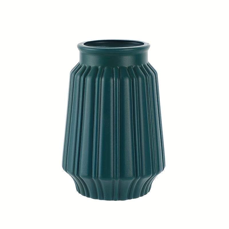 Plastic Vase Decor Imitating Ceramic Vase for Home Decor