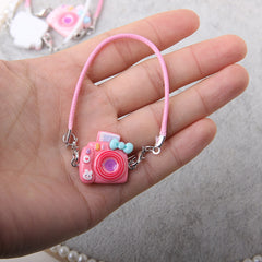 7pcs Mini Camera Resin Scale Model Dollhouse Decoration No Electricity Needed