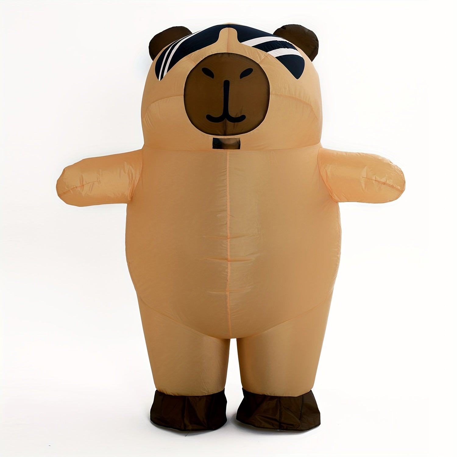 Adult Capybara Inflatable Costume with Glasses
