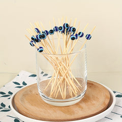 Eye Fancy Sticks Cocktail Sushi Stick Decorative Bamboo Toothpick
