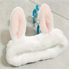 3D Rabbit Ear Headband Soft Headbands for Skincare Spa Shower