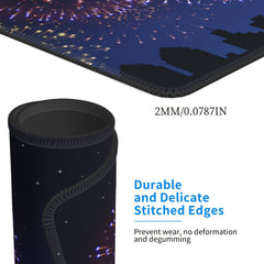 Fireworks Pattern Gaming Mousepad