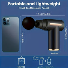 Portable Massage Gun Deep Tissue Massager Muscle Massage Gun For Back And Neck
