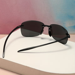 Men's Square Frame Sunglasses UV Protection