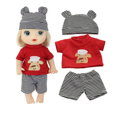 Doll Toy Clothing Set for 10-12 Inch Dolls Clothes Set