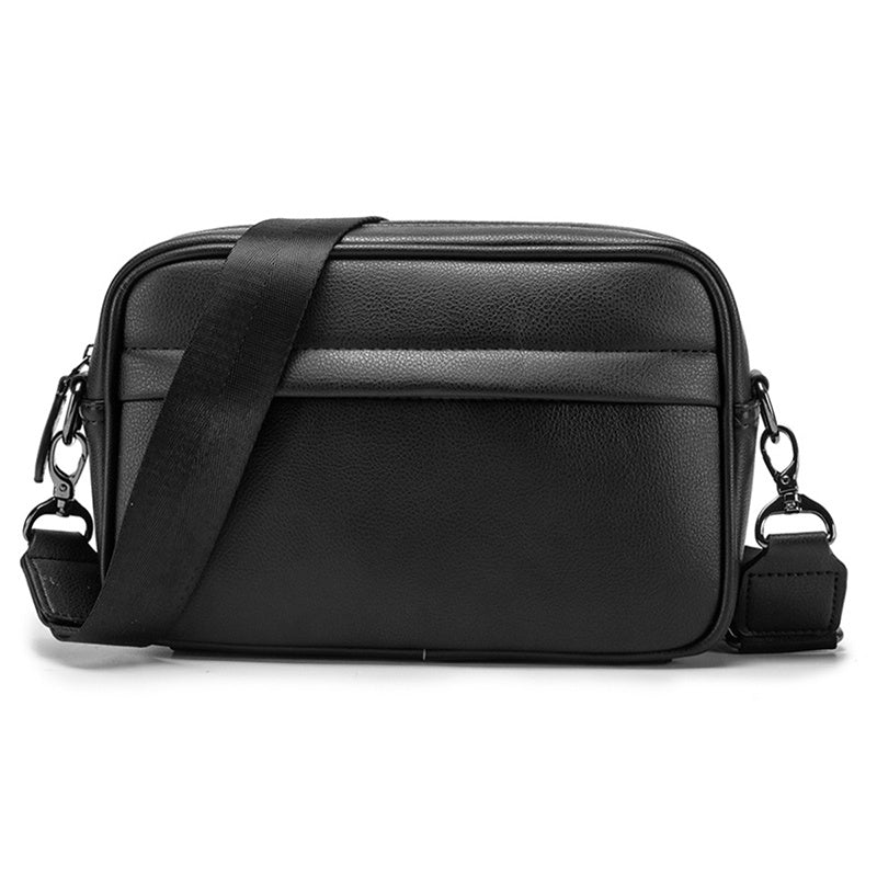 Casual Postman Shoulder Bag Plaid Small Messenger Bag Men's Bag