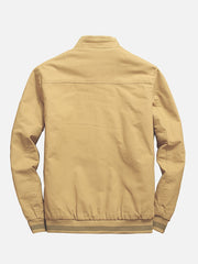 Men's Cotton Full Zip Fleece Jacket