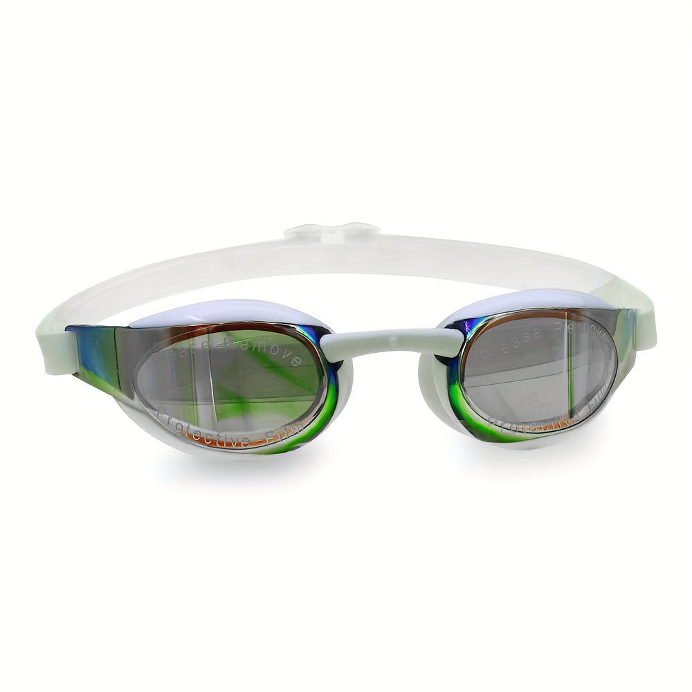 Professional Racing Training Waterproof Anti-fog Swim Glasses