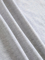 Letter Graphic Sports Round Neck T shirt Short Sleejson