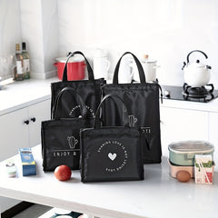 Insulation Lunch Bag Aluminum Foil Waterproof Travel Picnic Bag