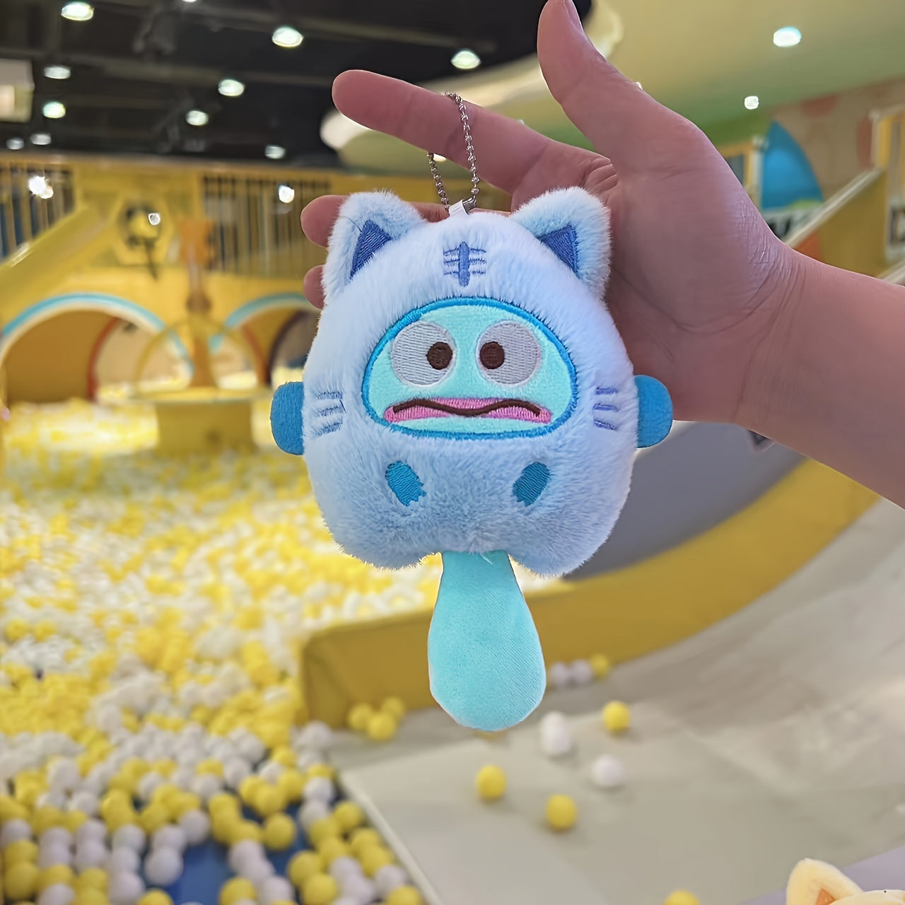 6" Soft Cartoon Anime Plush Keychain - Bag Charm Stuffed Animal