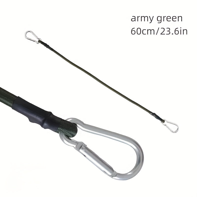 Elastic Bungee Cords 8mm with Carabiner Buckle
