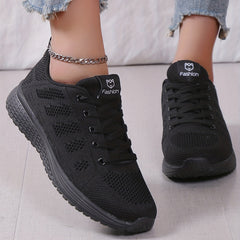 Women's Breathable Low Top Running Shoes Light And Comfortable
