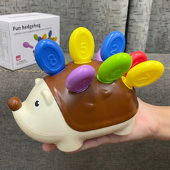 Kids Hedgehog Number Puzzle Toy Educational Learning Gift