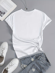 York Baseball Graphic Short Sleeve Sports T shirt Women's Activewear