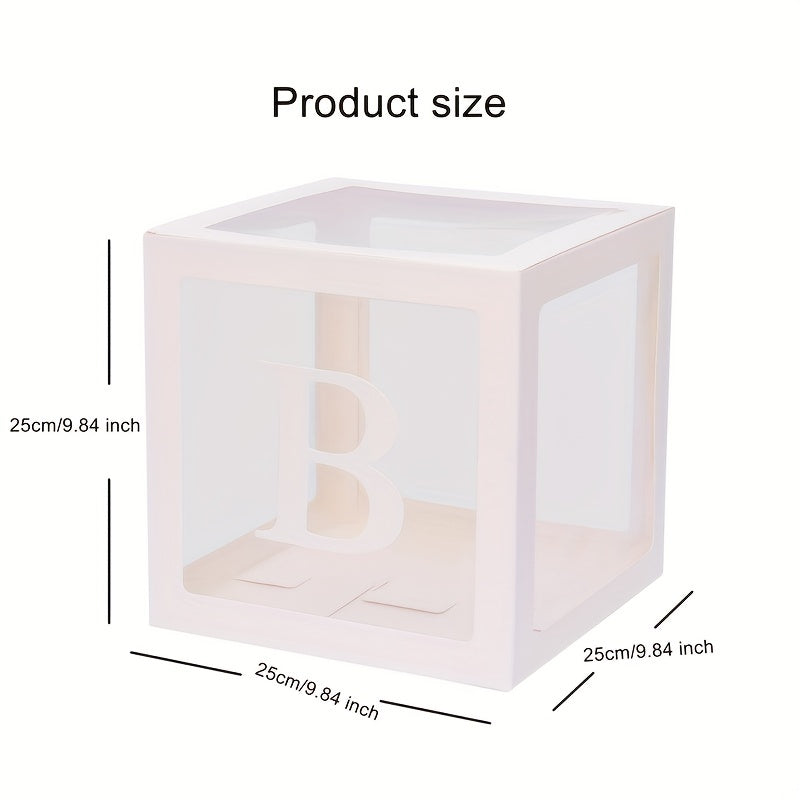 Transparent Balloon Box Birthday Party Wedding Event Decoration