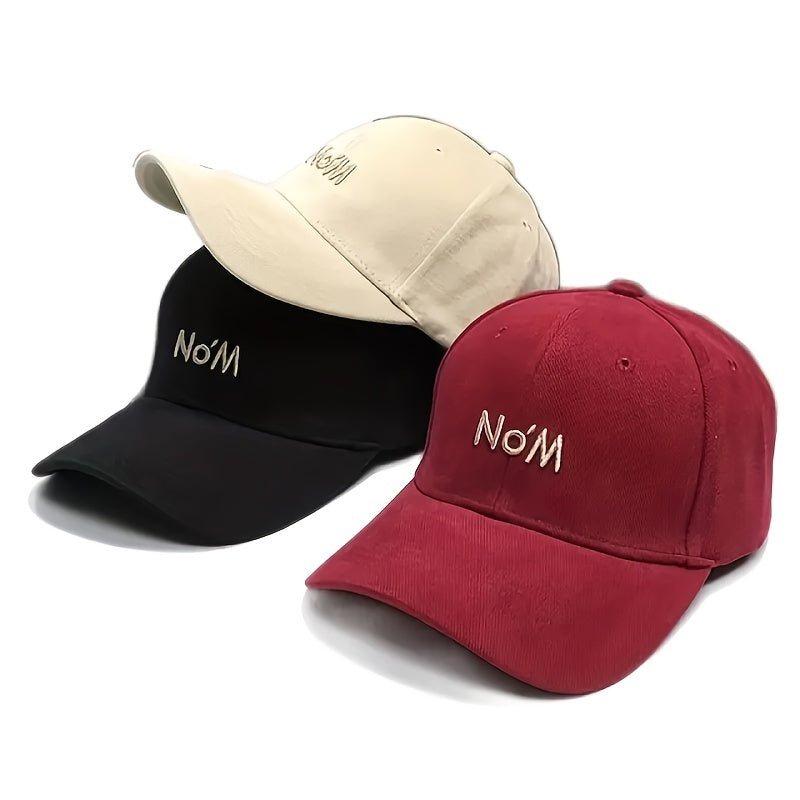 Embroidery Baseball Cap Casual Outdoor Sports Hat Unisex Sunscreen Dad Hats