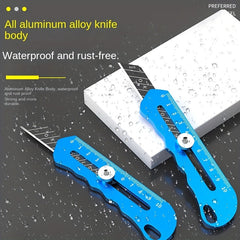 Aluminum Alloy Utility Holder Heavy Duty Middle Durable Paper Cutter