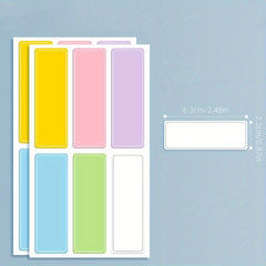 10 Sheets Sticky Notes Various Colors Self adhesive Labels Stickers