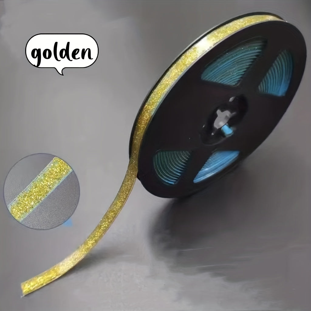 Self Adhesive Golden Glitter Ceiling Molding Peel And Stick