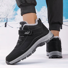 Women's Thermal Snow Boots Slip On Wear Resistance Warm Winter Boots