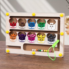 Wooden Sorting Puzzle for Kids - Focus, Coordination, Recognition