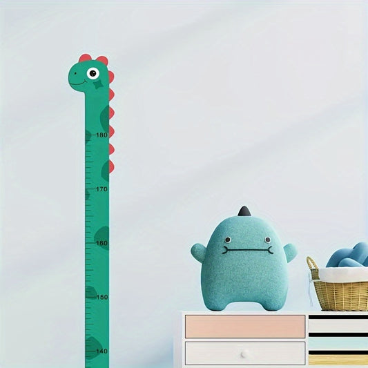 Cartoon Animal Print Height Chart Wall Decal PVC Growth Measuring Stick